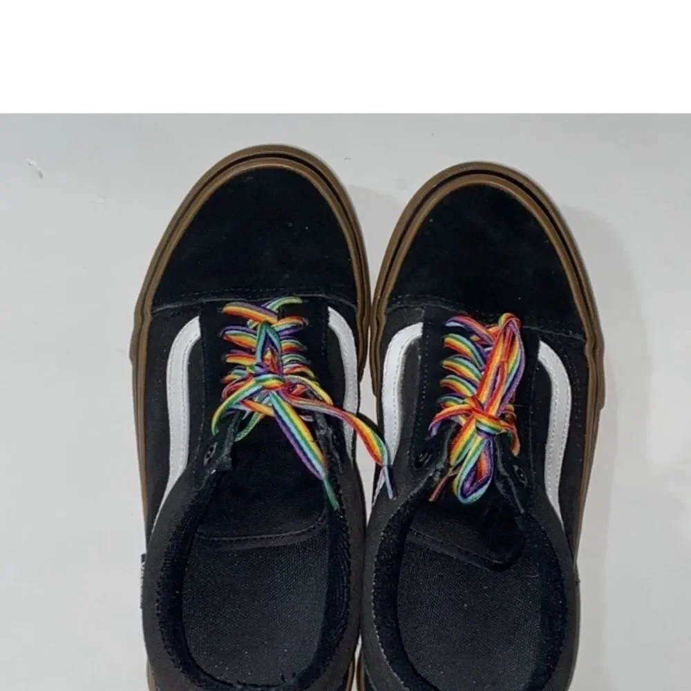 Vans Black Skate Shoe with Red PRO Tag